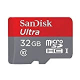 Sandisk Ultra Imaging Scheda di Memoria MicroSDHC da 32 GB + Adattatore SD fino A 80 Mb/Sec, UHS-I Classe 10, ...