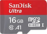 SanDisk Ultra Scheda di Memoria MicroSDHC e Adattatore, con A1 App Performance, Velocità Fino a 98 MB/Sec, Classe 10, U1, ...