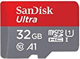 SanDisk Ultra Scheda di Memoria MicroSDHC e Adattatore, con A1 App Performance, Velocità Fino a 98 MB/Sec, Classe 10, U1 ...