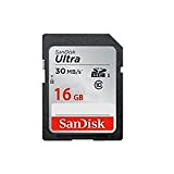 SanDisk Ultra Scheda di Memoria SDHC 16 GB, 30 MB/s, Classe 10