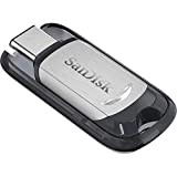 Sandisk Ultra Type-C 32 GB, Chiavetta USB 3.1 Type-C, velocità di lettura fino a 150 MB/s, Nero/Argento