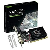 SAPLOS Nvidia GT 710 2G Scheda Grafica, HDMI VGA, DDR3, 64-bit, Desktop Graphics Card for PC, Office Work GPU, Support ...