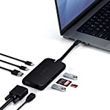 Satechi Adattatore Multiporta USB-C On-The-Go - Hub USB Portatile 9 in 1 - Compatibile con MacBook Pro/Air M2 2022, MacBook ...
