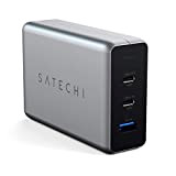 Satechi Caricatore GaN Compatto USB-C PD 100W - Potente Tecnologia GaN - Compatibile con MacBook Pro/Air M2 2022, MacBook Pro ...