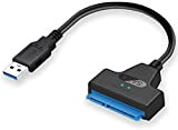 Satohom Adattatore da USB 3.0 a SSD SATA HD 2,5 Pollici USB 3.0 to SATA Cavo Adapter Esterno USB 3.0 ...