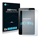 savvies 6-Pezzi Pellicola Protettiva Compatibile con Google Nexus 7 2012 Protezione Schermo Trasparente