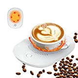 Scalda Tazza USB, Scalda Tazza, Scaldatazze da caffè, Scalda Bevande, Sottobicchiere Elettrico, con Interruttore Termico Smart Touch, per Tè Caffè