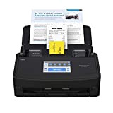 ScanSnap iX1600 Nera - Scanner documenti per ufficio - ADF Scanner Fronte Retro Duplex - A4, Touchscreen, Wi-Fi, USB3.2