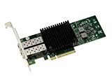 Scheda Controller PCIe Rete LAN 10G Fibra SFP+ 2 Porte - CHIPSET MELLANOX X-3 - 10GbE Ethernet Network Adapter