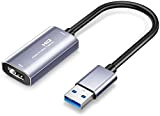 Scheda Di Acquisizione Video 4K, GuangDa HDMI A USB 3.0 Adattatore Di Acquisizione HD 1080P per Giochi, Streaming, Insegnamento, Videoconferenza