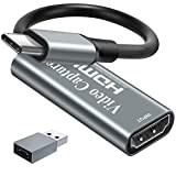Scheda di acquisizione video 4K HDMI, scheda di acquisizione di giochi USB 3.0 Adattatore di acquisizione 1080P per streaming, insegnamento, ...