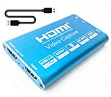 Scheda di Acquisizione Video HDMI,1080P 60FPS 4K HDMI Video Capture Card,HDMI to USB 3.0 HD Capture Card per Live Streaming ...