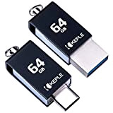 Scheda di Memoria 64GB USB C 3.0 Alta Velocità Doppia Flash Penna OTG Compatibile con Sony Xperia L1 L2, X Compact, XA1 XA1 ...