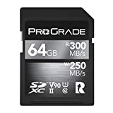 Scheda di memoria di tipo A ProGrade Digital SDCX UHS-II V90 300R (64GB)