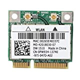 Scheda di Rete Dual Band 2.4G/5Ghz, BCM94322HM8L DW1510 Scheda di Rete Wireless PCI-E Dual Band 300Mbps Mini PCI per dell ...
