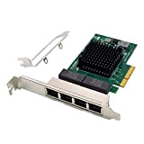 Scheda di rete PCIe Ethernet a quattro porte con chipset NetXtreme® PCI Express 1000M scheda LAN per Windows Sever Linux ...