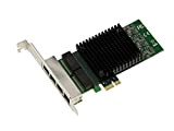 Scheda di rete PCIe x1 4 porte RJ45 Quad LAN GIGABIT ETHERNET 10 100 1000 1G - CHIPSET Intel 82571