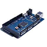 Scheda MEGA R3 con cavo USB, KYYKA Mega R3 Microcontroller Board Compatibile con Arduino IDE Projects RoHS(blu)