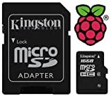 scheda Micro SD precaricato con NOOBS or Raspbian per Raspberry Pi Modello Zero, B+ & Pi 2, Classe 10 - ...