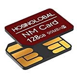 Scheda NM 128GB 90MB/S Nano Card Compatibile Solo con Huawei P30/P40/P50 Series/Mate20 Series/Mate30 Series/Mate40 Series Nano 128 GB (Rosso)