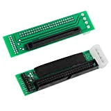 SCSI SCA 80 Pin Femmina a IDE 50 Pin Maschio Adattatore Convertitore per PC a SATA Hard Drive Trasferimento Dati ...