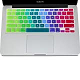 Se7enline - Copertura per la tastiera (inglese) ultra sottile in silicone morbido TPU, protezione per MacBook Pro 13"/15"/17" cm con ...