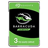 Seagate BarraCuda, 3 TB, Hard Disk Interno, SATA da 6 GBit/s, 2,5", 5.400 RPM, Cache da 128 MB per PC ...