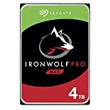 Seagate IronWolf Pro, 4 TB, Hard Disk SATA da 6 GBit/s, HDD, CMR 3,5" 7.200 RPM, Cache da 128 MB ...