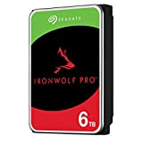 Seagate IronWolf Pro, 6 TB, Hard Disk SATA da 6 GBit/s, HDD, CMR 3,5" 7.200 RPM, Cache da 256 MB ...