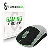 SensoryBoost SB-X19766 - Adesivo antiscivolo per computer Gaming Elite Grip Logitech G Pro Wireless, colore: Nero