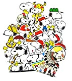 SetProducts Top Adesivi ! Lotto di 20 Adesivi Snoopy - Stickers Vinili Non Volgari i Alta qualità - Fashion, Bomb, ...