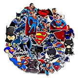 SetProducts Top Adesivi ! Lotto di 45 Piccoli Adesivi Superman e Batman - Fumetti di Finitura - Adesivi Non voluminosi ...