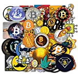 SetProducts Top Adesivi ! Lotto di 49 Adesivi Bitcoins - Stickers Vinili - Non Volgari i Alta qualità - Fashion, ...