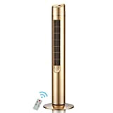 SHKUU Air Conditioning Fan Vertical Tower Air Cooler Home Indoor Portable Cooler with Remote Control, Gold