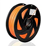 SIENOC 1Kg ABS 1,75mm 3D Printer Filamento Spool 3D Materiale di stampa per stampanti ( ABS Arancione )