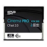 Silicon Power 128 GB 3500 x CFAST Card 2.0 (MLC), per Canon XC10/1D X Mark II, Blackmagic URSA mini e più – Cinemapro CFX310