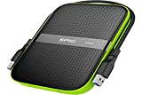 Silicon Power 2 TB External Portable Hard Drive Rugged Armor A60 Shockproof Water-Resistant 2.5-inch USB 3.0, Military Grade Mil-Std-810G & ...