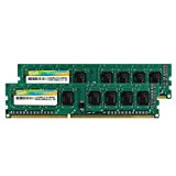 Silicon Power DDR3 16GB (2 x 8GB) 1600MHz (PC3 12800) 240-pin CL11 1.35V / 1.5V Unbuffered UDIMM PC Computer Desktop ...
