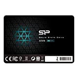 Silicon Power SSD 2TB 3D NAND A55 SLC Cache Performance Boost 2.5 inch SATA III 7mm (0.28") Internal Solid State ...