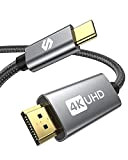 Silkland USB C HDMI 4K 1M, [2021 Updated] Cavo USB C a HDMI (Compatibile con Thunderbolt 3), Type C to ...