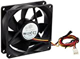 SilverStone SST-FN81 - FN Series Computer Case Cooling Fan 80mm, Low acoustic thermal solution, nero