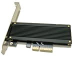 Sintech M.2 (NGFF) m-key PCIe 3.0 X4 card per Samsung SM951 PM951 950 960 Pro SSD Green with heatsink