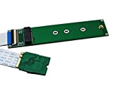 Sintech M.2 (NGFF) NVME SSD to M2 A/E Key WiFi Port with 20cm Cable(M.2 Only Provide PCIe 1X Lane) M.2 ...