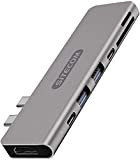 Sitecom CN-391 Adattatore Multiporta Dual USB-C per MacBook Pro, 2 x USB-C a 1 x HDMI + 2 x USB ...