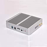 Skylake i5 6200U Mini Box PC,Fanless PC,HTPC with 16G RAM 512G SSD Rich IO: VGA HDMI USB3.0 LAN SD Card ...