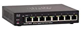 Smart Switch Cisco SG250-08HP con 8 porte Gigabit Ethernet (GbE) più PoE di 45 W, protezione limitata a vita (SG250-08HP-K9-EU)