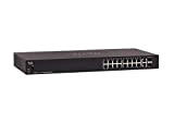 Smart switch Cisco SG250-18 con 18 porte Gigabit Ethernet (GbE) con 16 porte Gigabit Ethernet RJ45 e 2 porte SFP ...