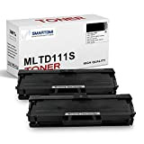 SMARTOMI, confezione da 2, cartucce toner nero MLT-D111S compatibili con Samsung MLTD111S per uso con stampanti Xpress serie SL- M2026 ...