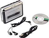 SONLED Lettore di Cassette, convertitore Portatile da Nastro a PC da Cassetta a CD MP3 USB Cattura Lettore Musicale Audio ...