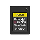 Sony memoria Cfexpress Tipo A 160 GB Serie G Tough - Lettura 800 MB/s, Scrittura 700 MB/s, Resistente a condizioni ...